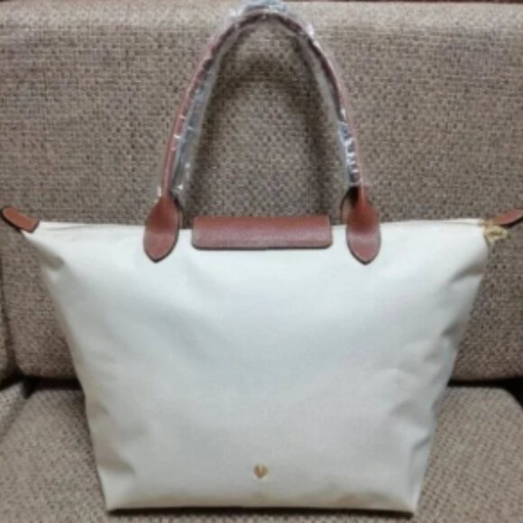 Longchamp Le Pliage Nylon Large Shoulder Bag Tote Travel Bag - Picture 2 of 5